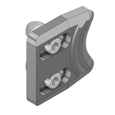 52-010-3 MODULAR SOLUTIONS DOOR PART 30 SERIES CAM LATCH DOOR STOP W/HARDWARE